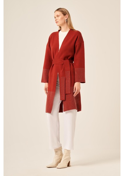 Ftz Kadın Taş Detaylı Giycık Kiremit 20833 indirimleri