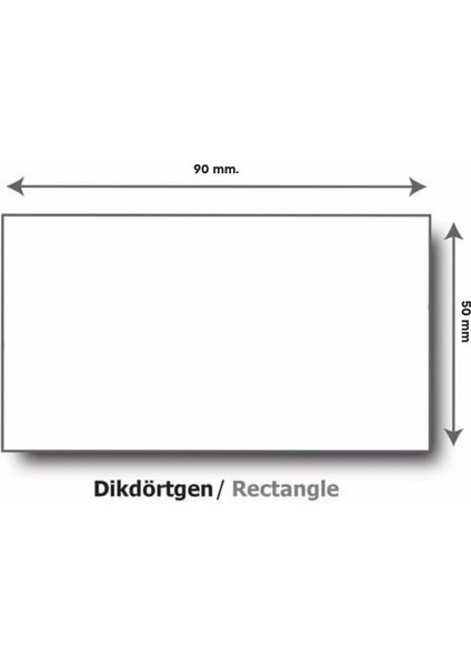 Yazı Plakası Dikdörtgen Yenilebilir Gofret – Pasta ve Tatlı Üzeri Dekoratif Süsleme 24 Lü modelleri