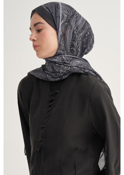 Ravena Siyah Nilla Pamuklu Şal