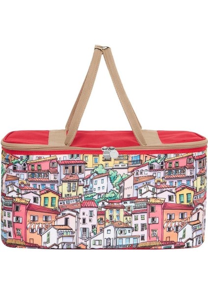 22 Litre Piknik/kamp Çantası Sepeti. Termal Termos Çanta (Sıcak-Soğuk Koruma Sağlar) Sofia modelleri