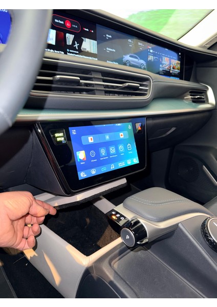 Togg T10 F Ara Konsol Kutusu Beyaz (Bej) fırsatları