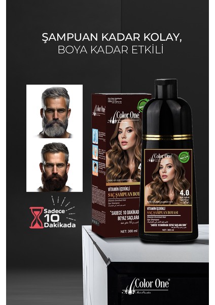 Açık Kahve Saç Şampuanı (Beyazlar Için) 300 ml modelleri