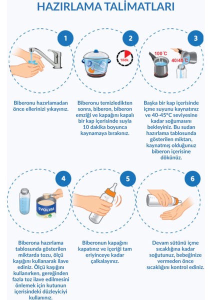 Nutripro Plus 1 Bebek Sütü 800 gr x 6 Adet fırsatları