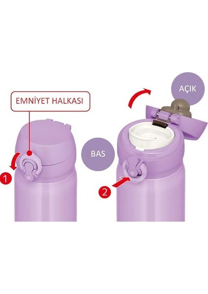 JNL-350 Ultralight Mug 0.35 Lt Lavanta Rengi Termos 198475 fiyatları