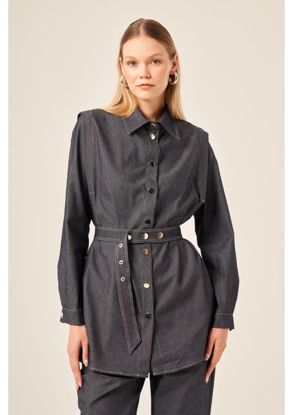 Ftz Kadın Kot Takım Lacivert 31184 modelleri