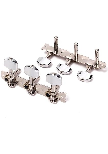 Klasik Gitar Akort Tuşları A-48 Metal Kare Düğme Akort Burguları 6 Telli Akustik Gitar Akort Makinesi fiyatları