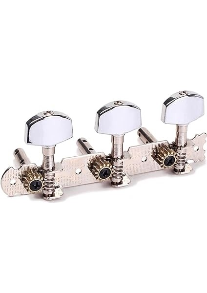 Klasik Gitar Akort Tuşları A-48 Metal Kare Düğme Akort Burguları 6 Telli Akustik Gitar Akort Makinesi fırsatları
