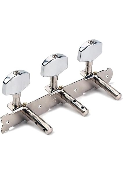 Klasik Gitar Akort Tuşları A-48 Metal Kare Düğme Akort Burguları 6 Telli Akustik Gitar Akort Makinesi indirimleri