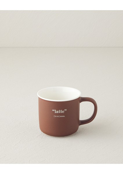 Phoebe Latte New Bone China Kupa 200 ml Kahverengi fiyatları