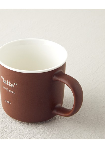 Phoebe Latte New Bone China Kupa 200 ml Kahverengi modelleri