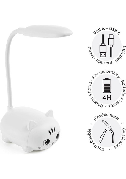 LED Lamba Kedi Beyaz B2F modelleri