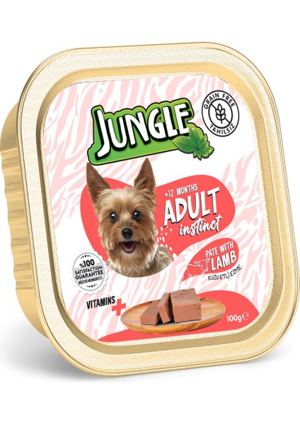 Püre Yetişkin Köpek Kuzu Etli 100 G