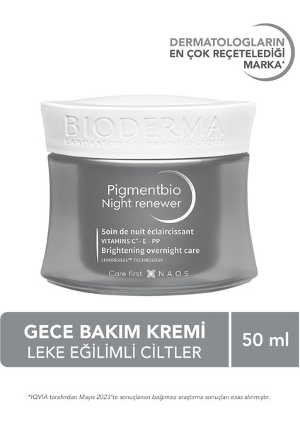 Asfstore Bioderma Pigmentbio Night Renewer 50 ml