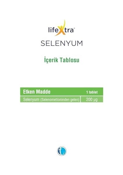 Lifextra Selenyum 60 Tablet