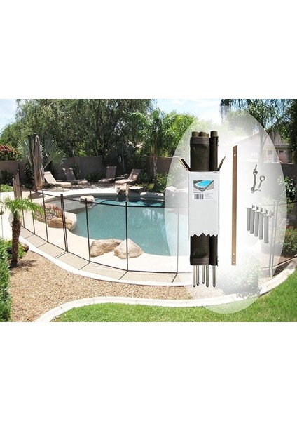 Çiti Kendin Yap By Life Saver Eskrim Bölüm Kiti, 4 x 30 Cm, Kahverengi