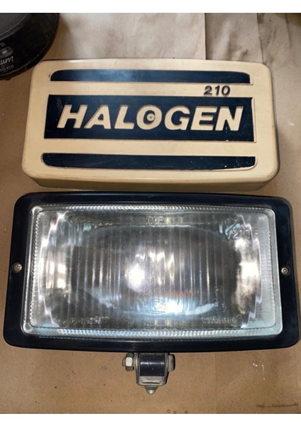 210 Sis Lambası Dikdörtgen Kapaklı Eski Üretim Etiketçilere Özel