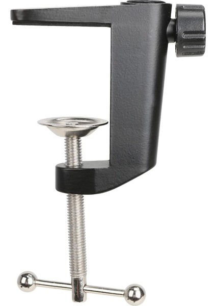 Mic Için Masa Montaj Kelepçesi - Ayarlanabilir Vidalı Mikrofon Kol Standı Için Bom Kol Kelepçesi, Maksimum Boşluk 55 Mm/2,16 Inç