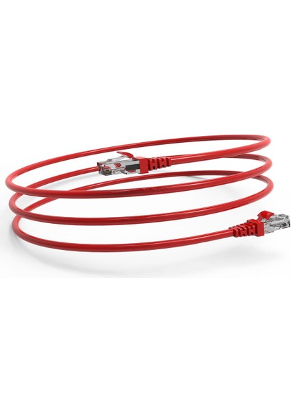 Cat6 Patch Kablo 0,50K - Kırmızı