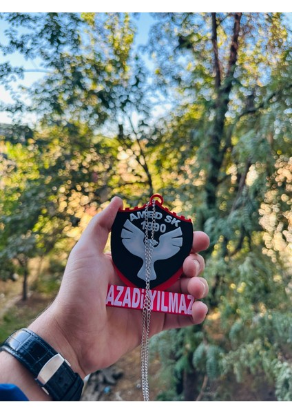 ORJIN3D Kişiye Özel Isimli Amed Spor Dikiz Aynalık Araç Içi Aksesuar Dikiz Ayna Süsü Amedspor fırsatları