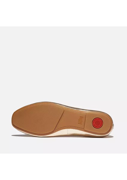 Kadın Babet IH2-C89/675 Fitflop Delıcato Bow Soft Metallic-Leather Ballerinas indirimleri
