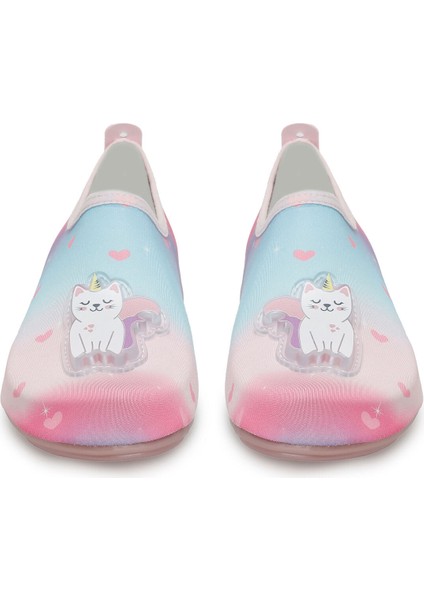 Işıklı Cat Figürlü Kaymaz Tabanlı Esnek Hafif Dayanıklı Çocuk Havuz Plaj Deniz Ayakkabısı indirimleri