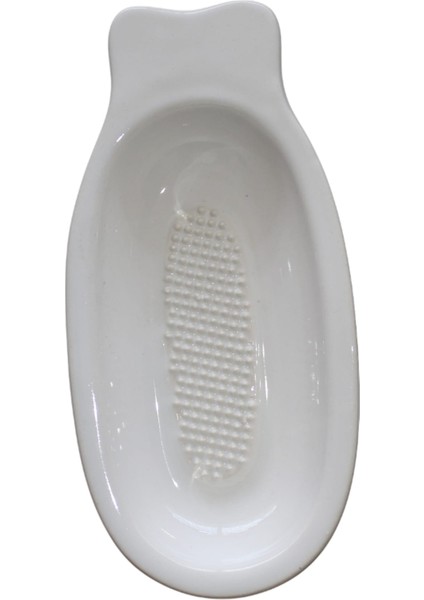 Porselen Kayık Figürlü Bebek Mama Püre Yapıcı Elma Rendesi Sebze Meyve Püre Yapıcı