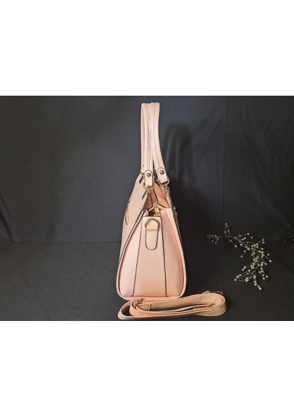 Lal'den Kadın Çanta, Kadın Askılı Pembe Zarif Çanta fırsatları