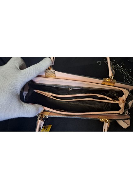 Lal'den Kadın Çanta, Kadın Askılı Pembe Zarif Çanta indirimleri