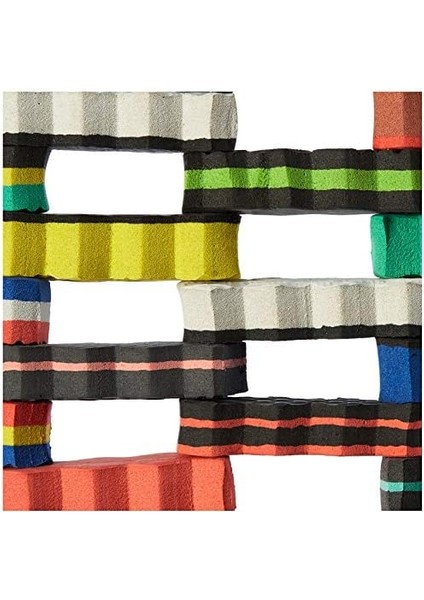 PML1001 Geri Dönüştürülmüş Parmak Arası Kapı Paspası, Tek Boyut, Çok Renkli fiyatları