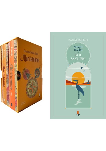 Mârifetnâme 1-2 (Ciltli - Kutulu Set) + Göl Saatleri