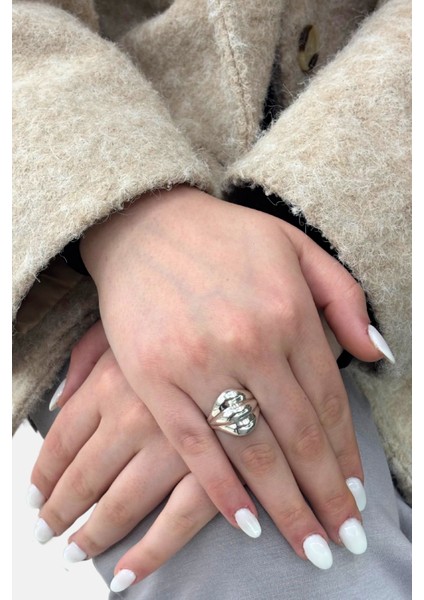 Impériale Modern Tasarım Gümüş Kadın Yüzük modelleri