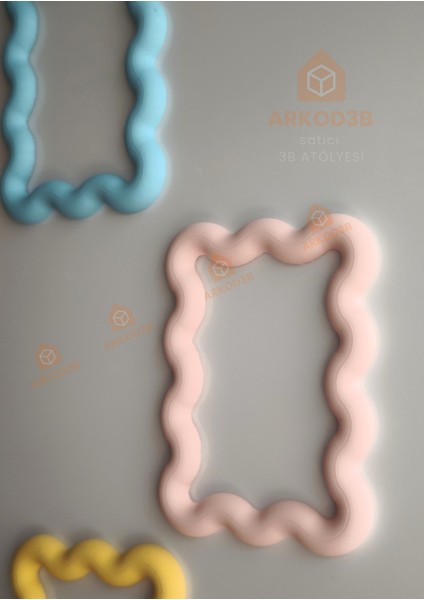 5'li Set Renkli Magnet Çerçeve Instax Fotoğraf Çerçevesi fırsatları