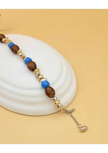 El Yapımı Akik Bohem Bileklik