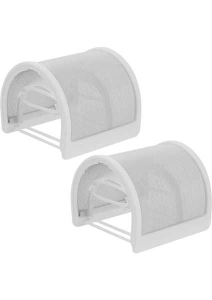 2ADET U Şeklinde Mikrofon Filtre El Mikrofonu Rüzgar Kapağı Kaydı ve Canlı Yayın Için Etkili Mikrofon Şıldırası