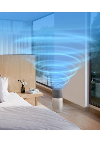 Hava Temizleyici Alerji Önleyici 135M2 Etkili Alan Rahat Uyku Wi-Fi Bağlantılı Hava Temizleme Cihaz fırsatları
