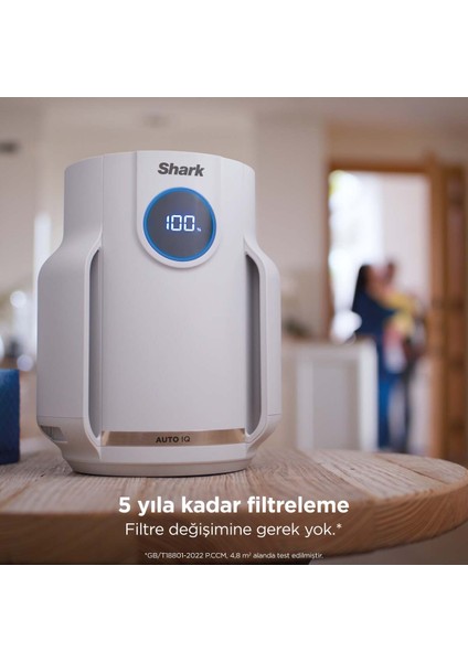 Alerjisi Olan Evler, Aileler ve Evcil Hayvanlar Için Ideal Neverchange5 Compact Pro Hava Temizleyici - Beyaz + 5 Yıl Uzun Ömürlü Filitre fırsatları