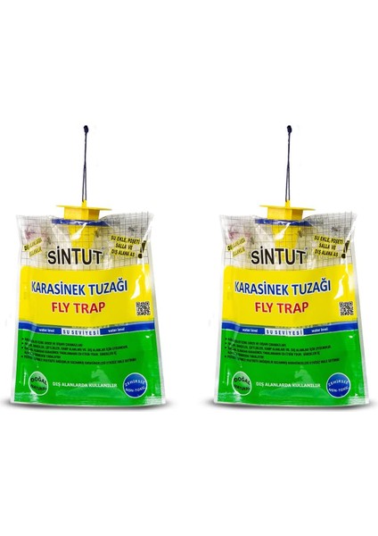 Adet Sintut Medium Karasinek Tuzağı, Sağlık Bakanlığı ONAYLI,100% Etkili Karasinek Kapanı