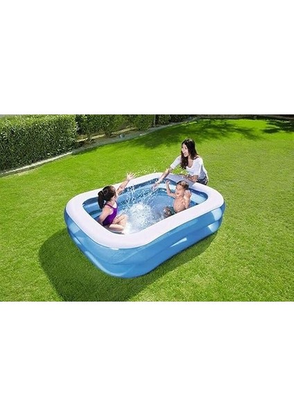 Büyük Dikdörtgen Aile Havuzu (201X150X51CM)-54005 modelleri