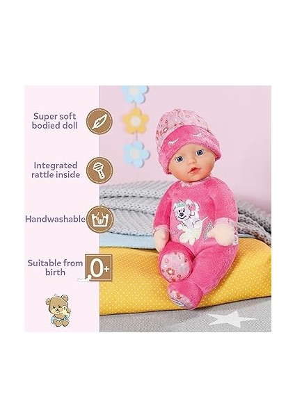 Born Zapf Creation Uykucu Oyuncak Bebek, Pembe, 30 cm fiyatları