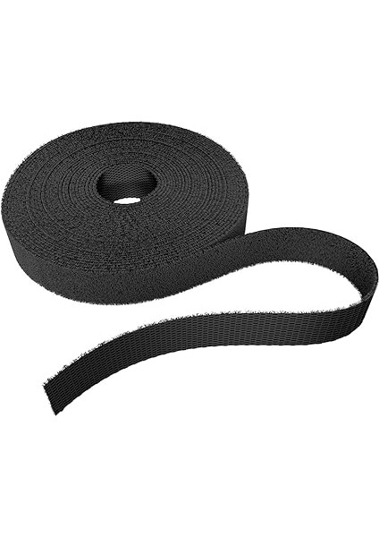 – Cırt Kablo Bağı – 15 M×12,5mm – Istenen Boyutta Kesilebilir, Yeniden Kullanılabilir (Kesilebilir Cırt Rulosu, Tekrar Kapatılabilir Bant Kabloları Vs. Bağlar, Siyah) indirimleri