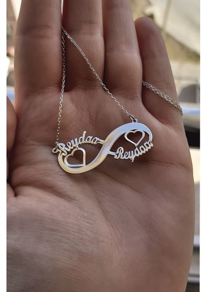925 Ayar Gümüş Sonsuzluk Kolye