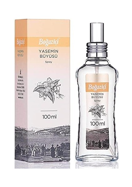 Boğaziçi Kolonya Yasemin Büyüsü Cam Şişe 100 Ml.