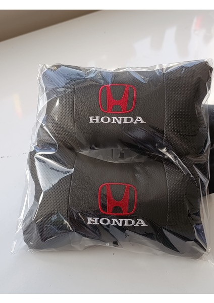 Honda Uyumlu Kırmızı Ortopedik Oto Boyun Yastık