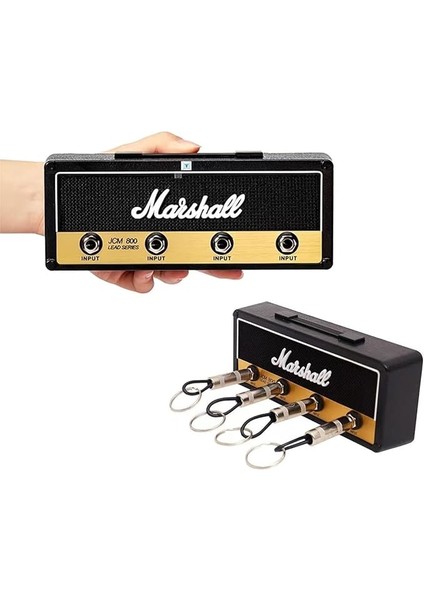 Anahtar Tahtası Anahtar Tutucu Ses Anahtarlık Gitar Anahtarlık Duvar Askısı Yaratıcı Retro Anahtar Saklama 4 Gitar Fişi, Tip 2, Ölçü Birimi