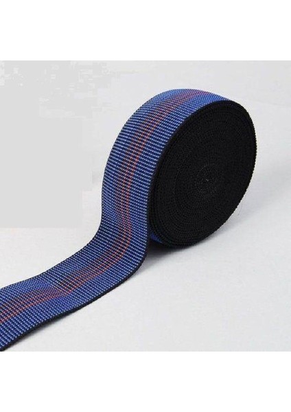 Kolon Lastiği Koltuk Döşeme Malzemesi 10 mt Mavi