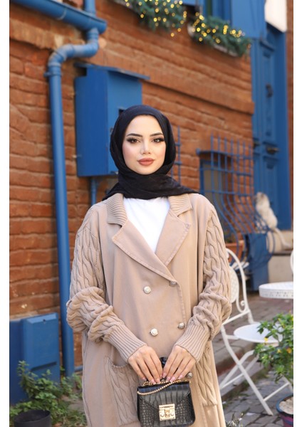 Düğmeli Iki Iplik Triko Hırka modelleri