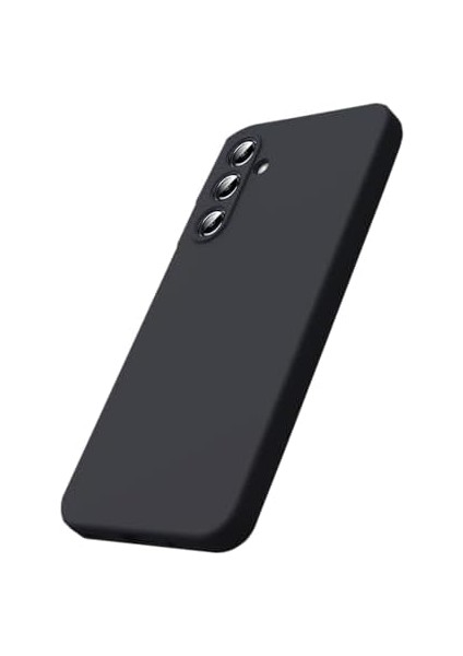 Ggm Aksesuar Galaxy S25 Fe ile Uyumlu Içi Kadife Kamera Korumalı Lansman Silikon Kılıf Ince Yapılı Tam Koruma Sağlayan Kamera Korumalı Kılıf (Siyah) fiyatları