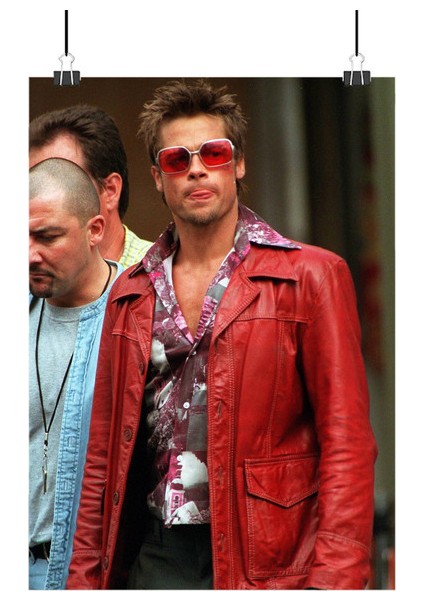 Brad Pitt Poster1 - Retro Duvar Dekoru