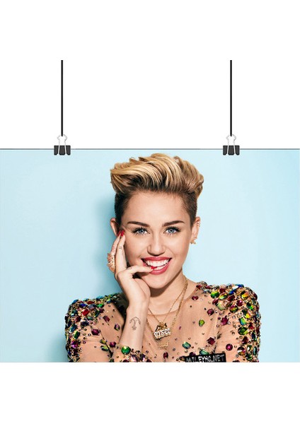 Miley Cyrus Poster1 - Retro Duvar Dekoru