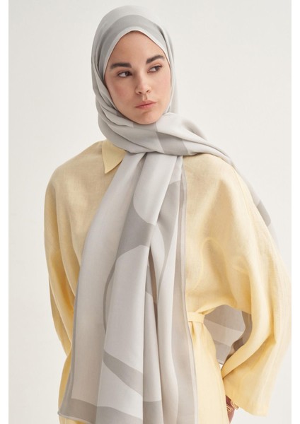 Linea Monogram Floş Şal Gri fırsatları